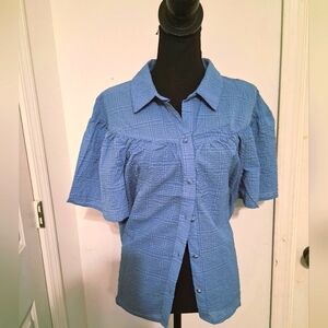 Blue Women's Top